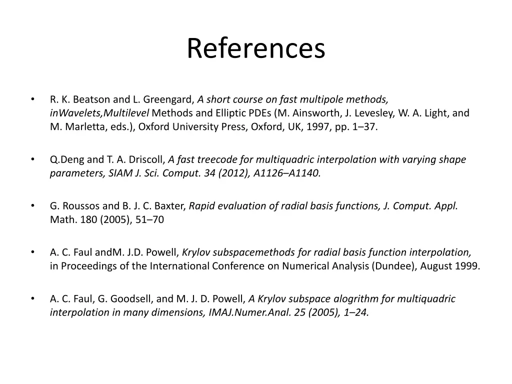 references