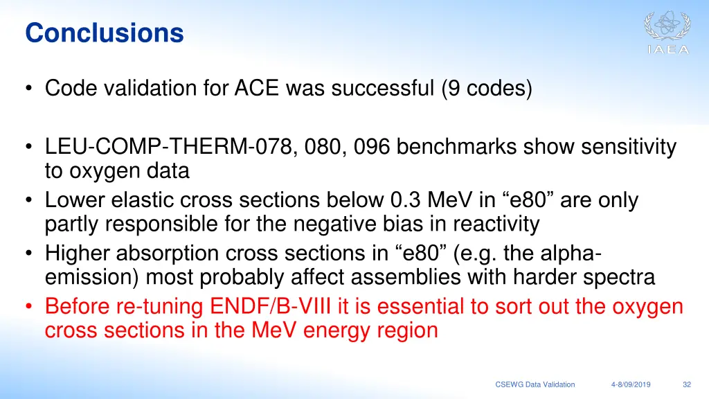 conclusions