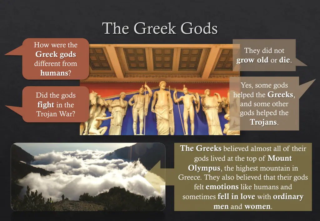 the greek gods