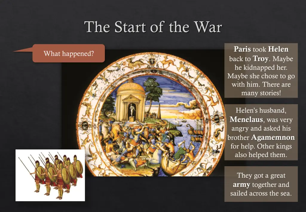 the start of the war