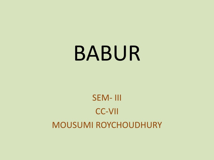 babur
