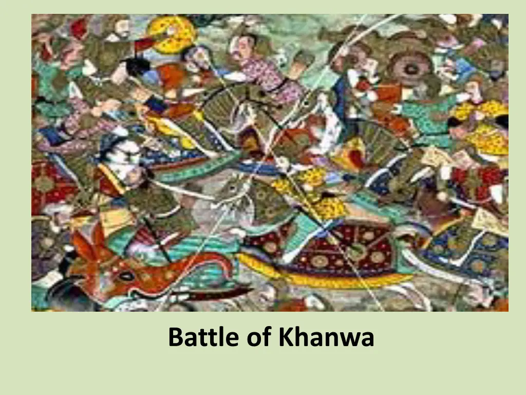 battle of khanwa