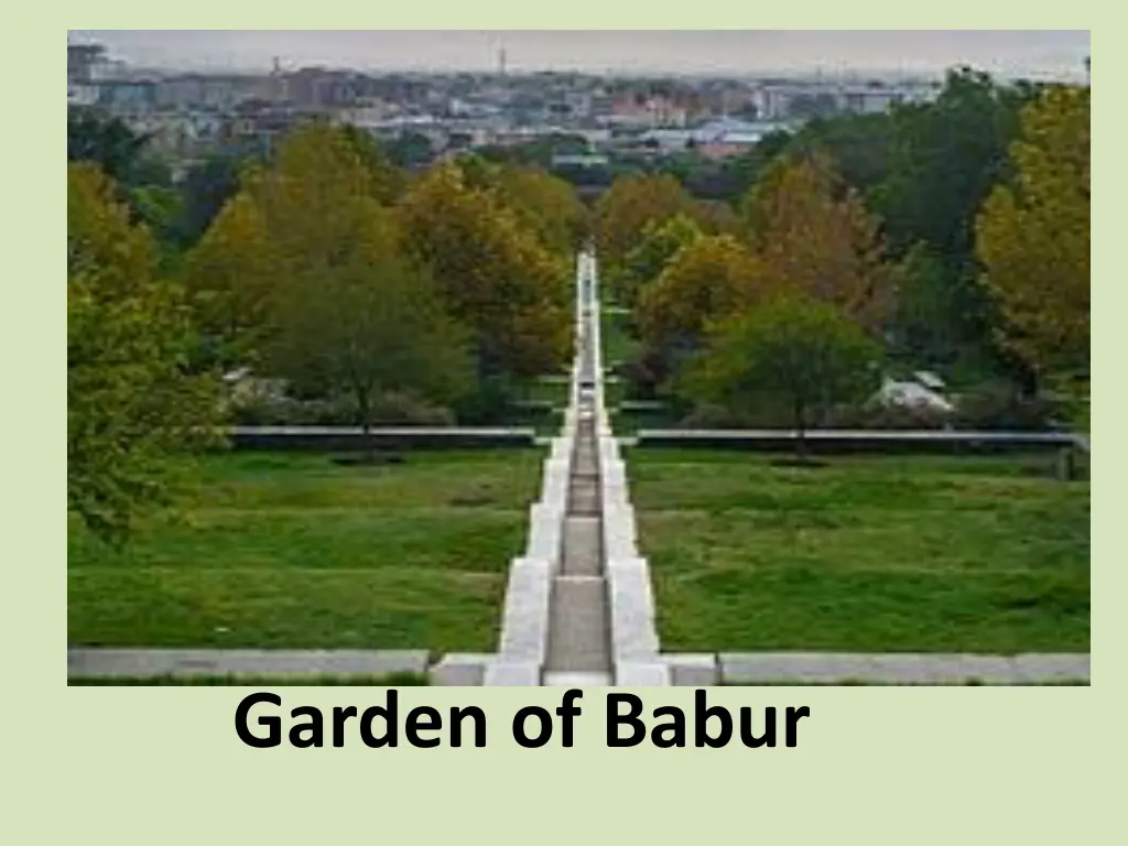 garden of babur