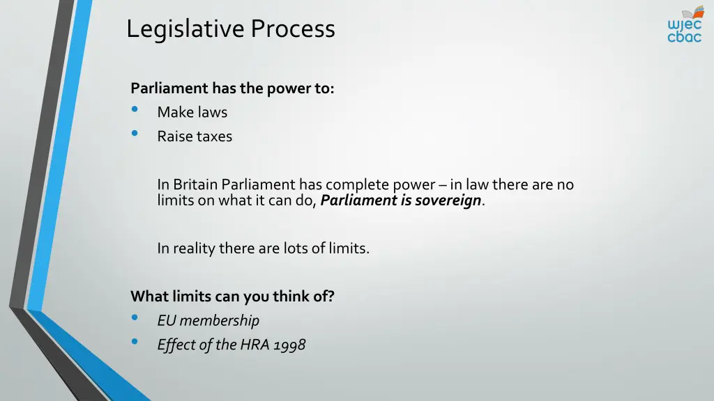 legislative process 1