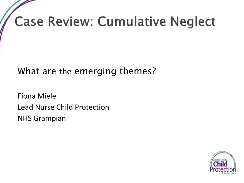what are the emerging themes fiona miele lead
