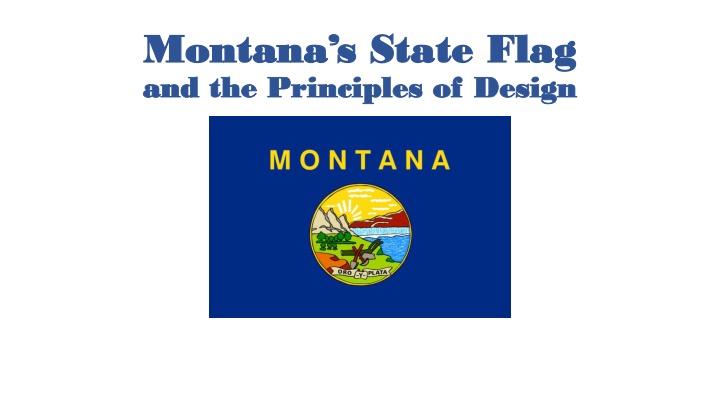 montana s state flag montana s state flag