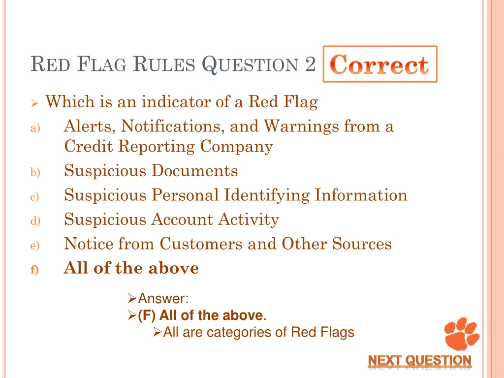 correct 1