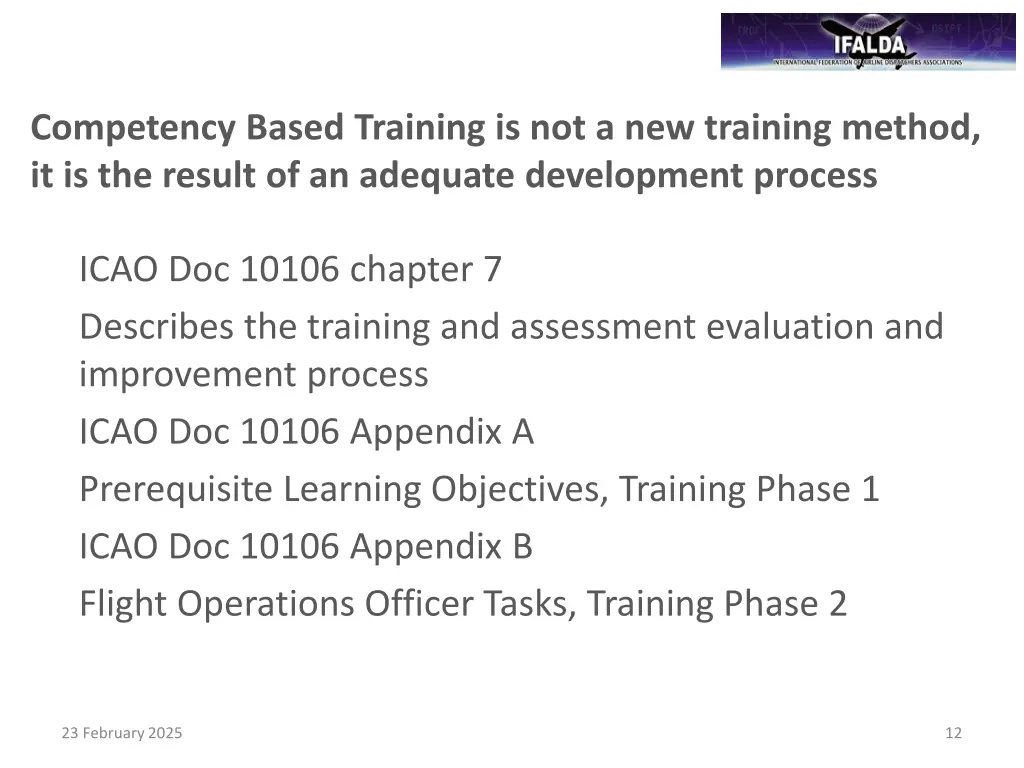competency based training is not a new training 4