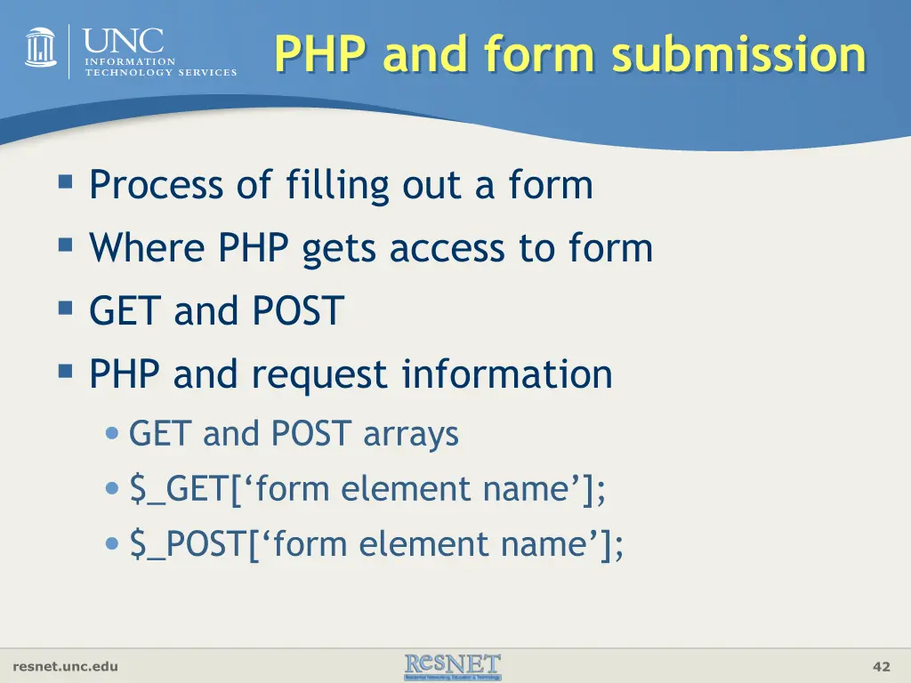 php and form submission