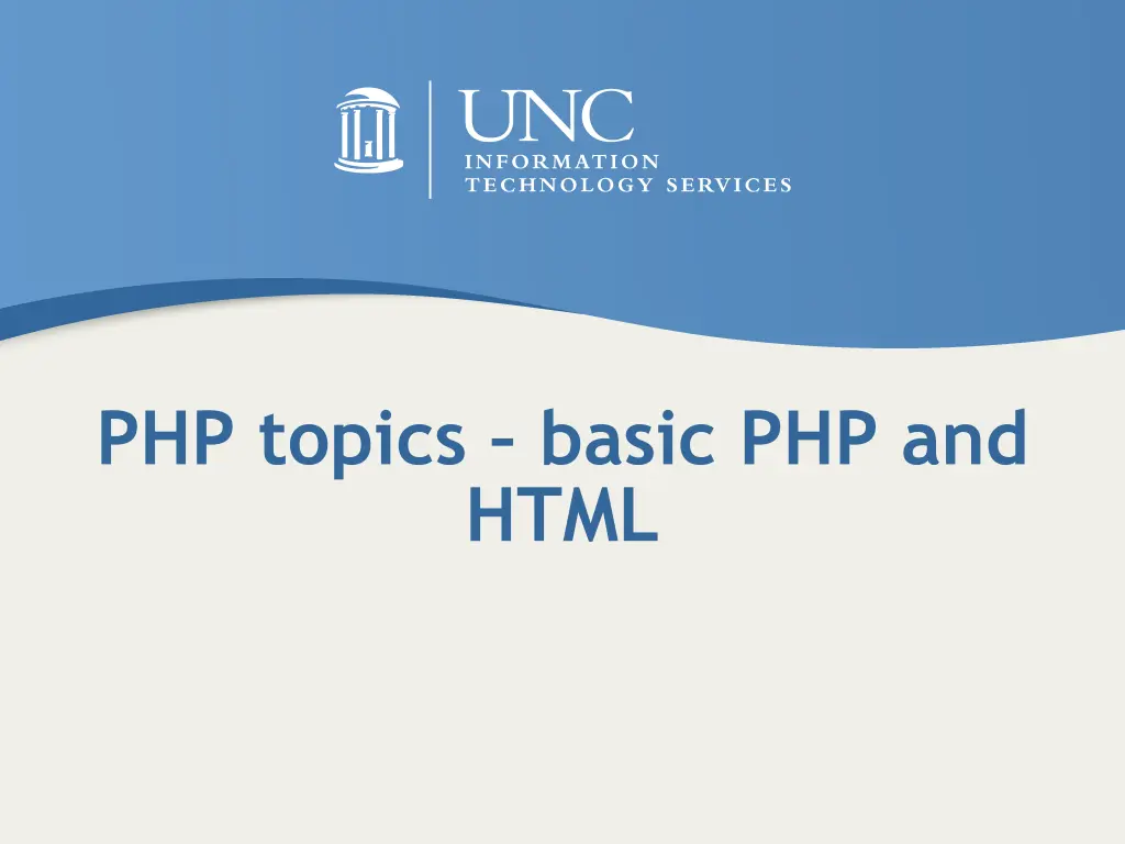php topics basic php and html