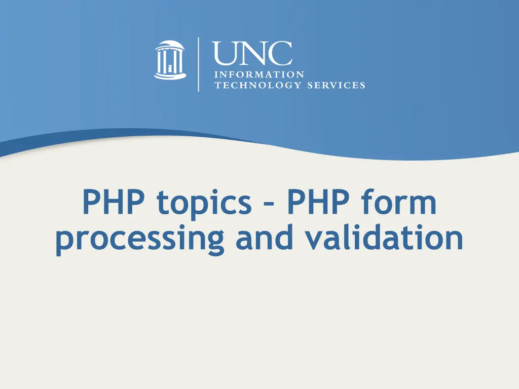 php topics php form processing and validation