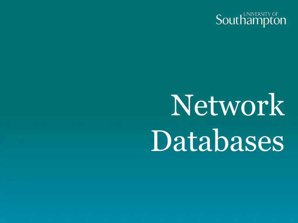 network databases