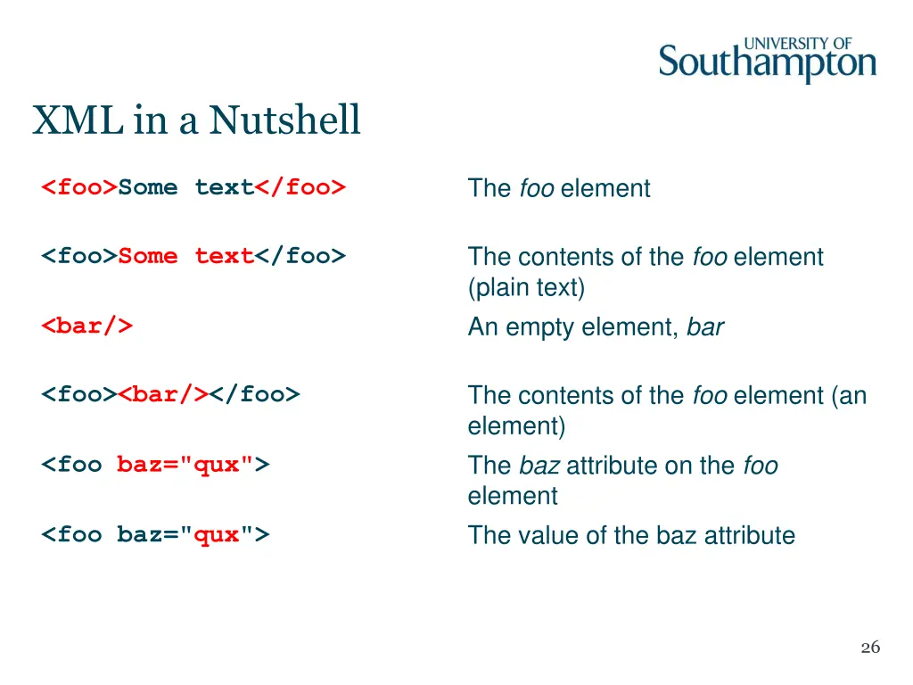xml in a nutshell