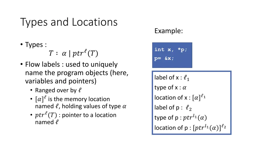 types and locations 1