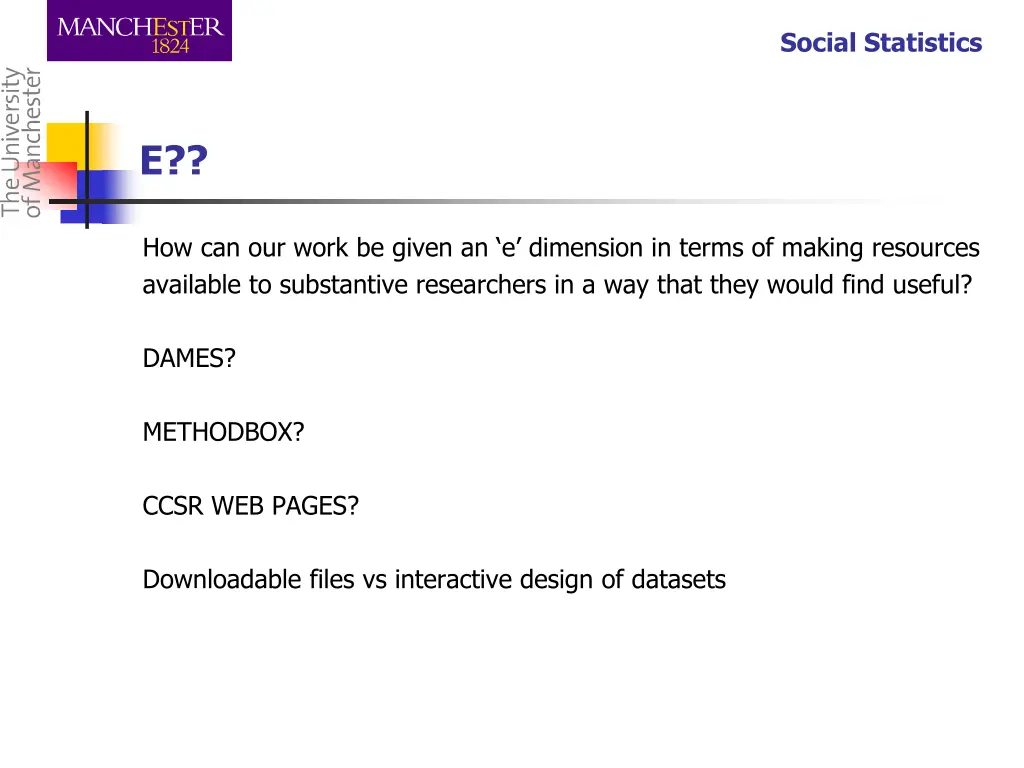 social statistics 8