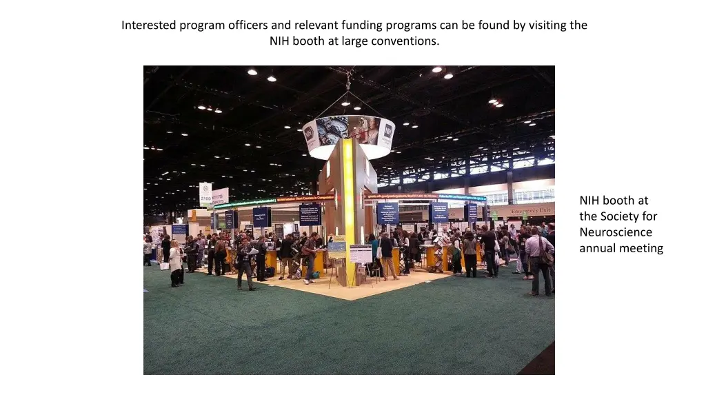 interested program officers and relevant funding