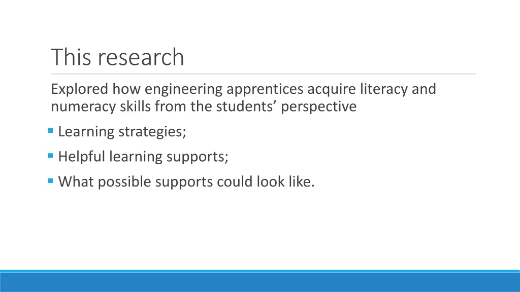 this research