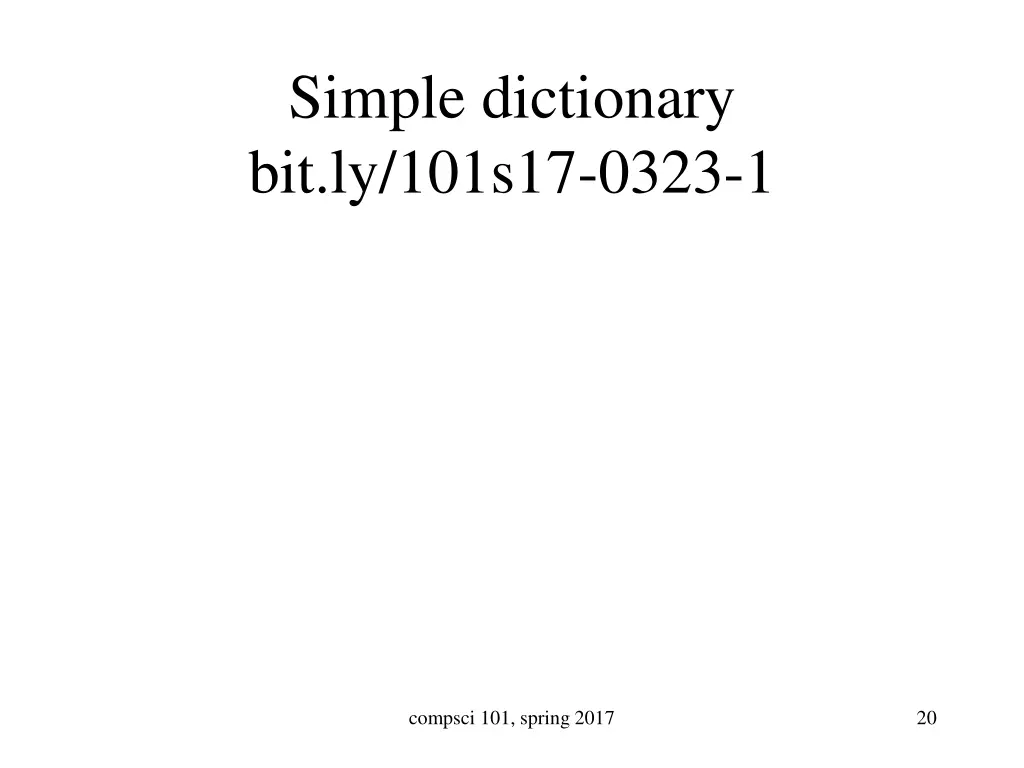 simple dictionary bit ly 101s17 0323 1