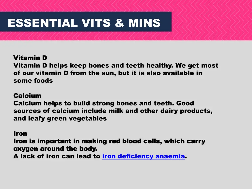 essential vits mins