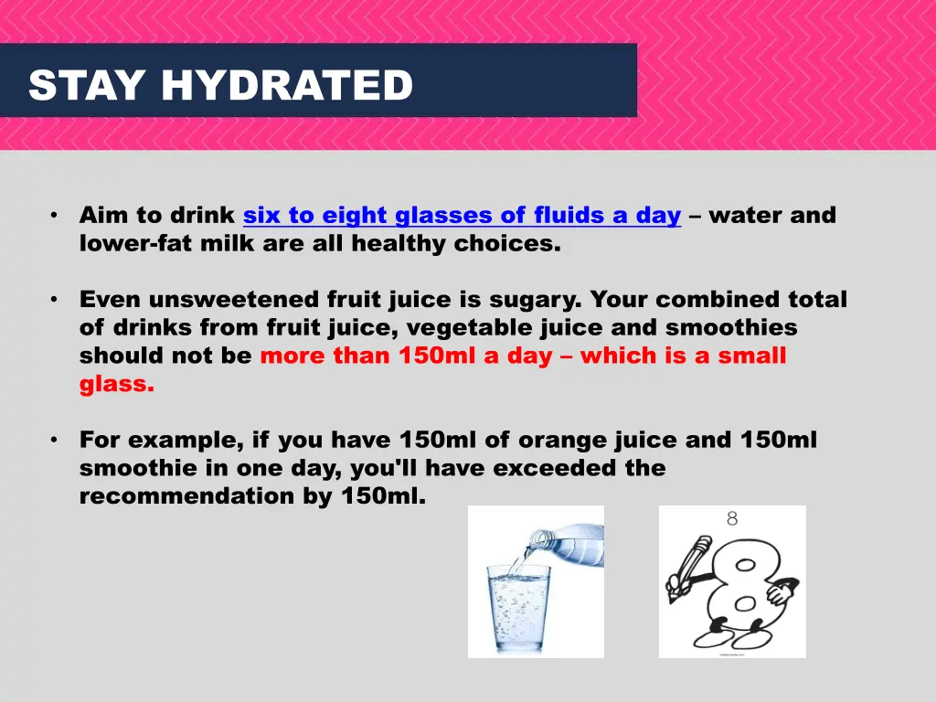 stay hydrated