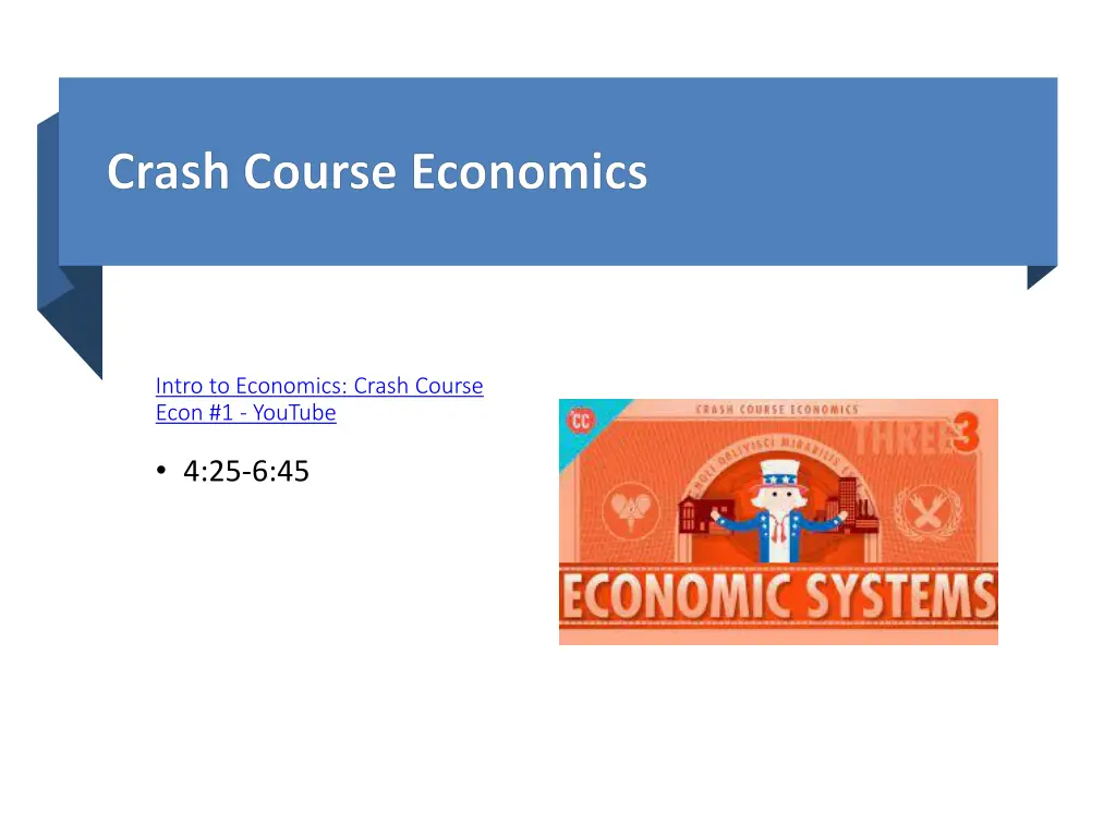 intro to economics crash course econ 1 youtube