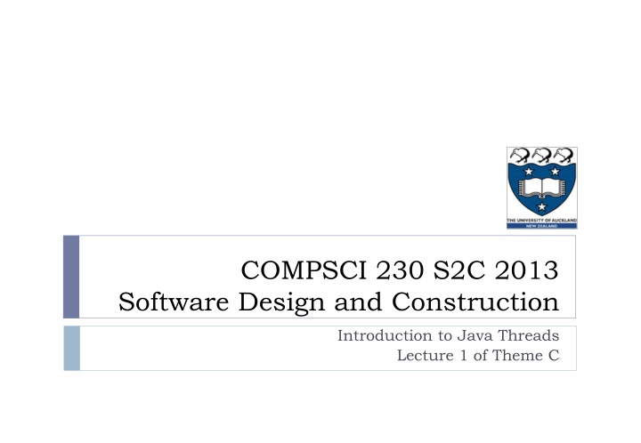 compsci 230 s2c 2013 software design