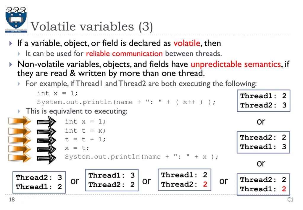 volatile variables 3