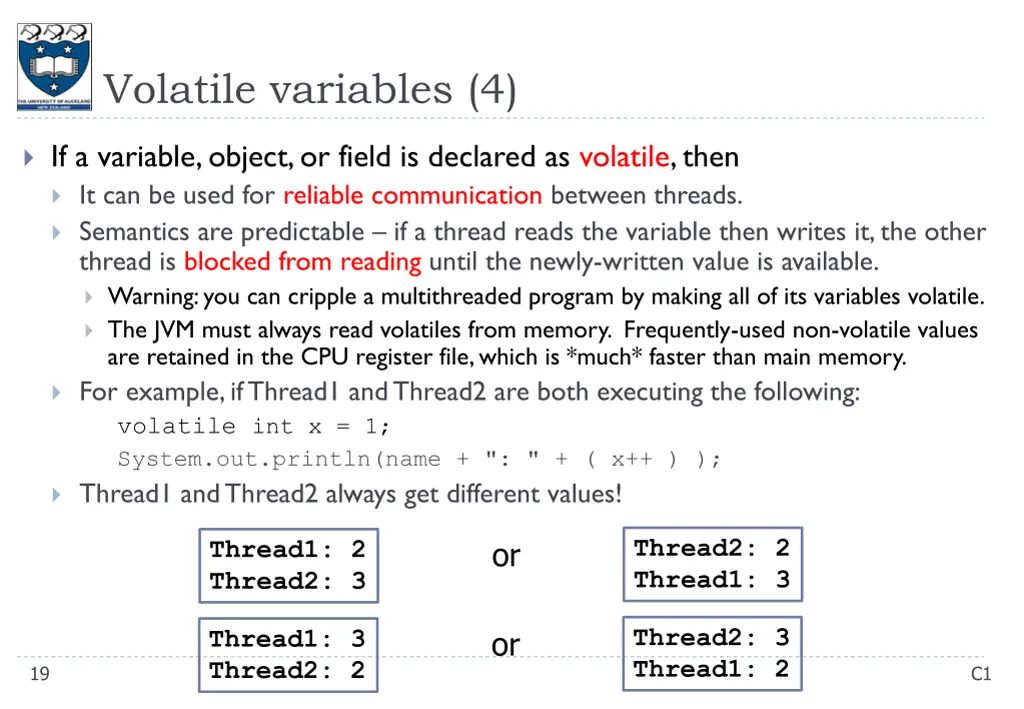 volatile variables 4