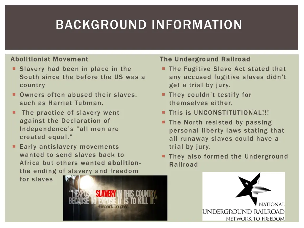 background information