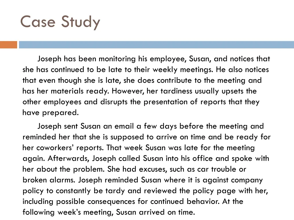 case study