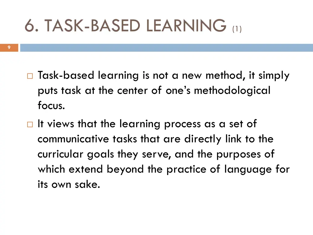 6 task based learning 1