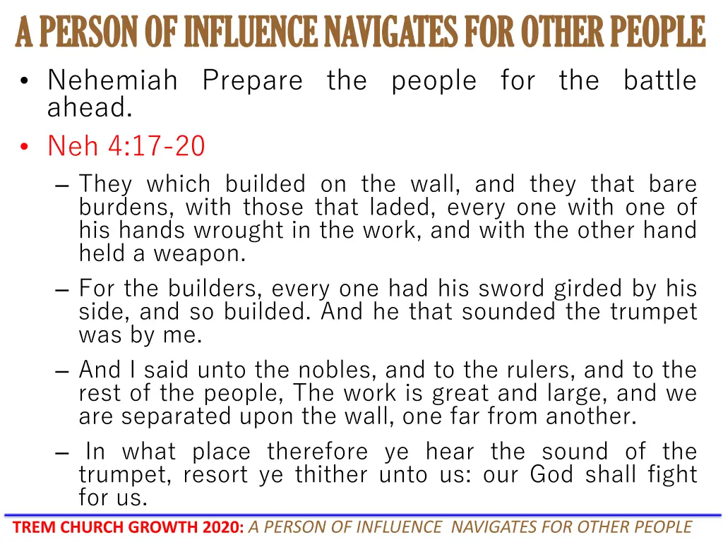 a person of influence navigates for other people 10