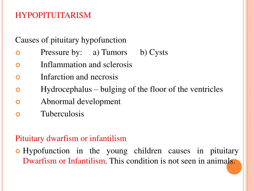 hypopituitarism