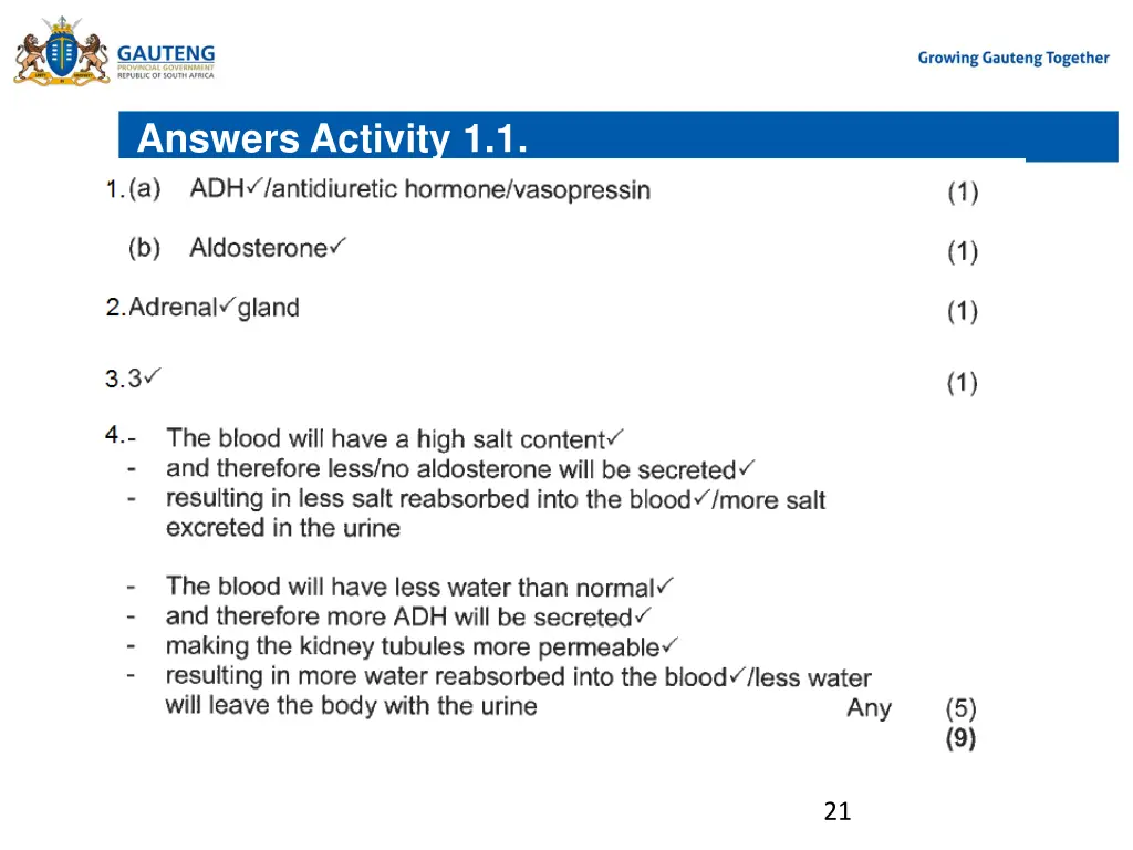 answers activity 1 1