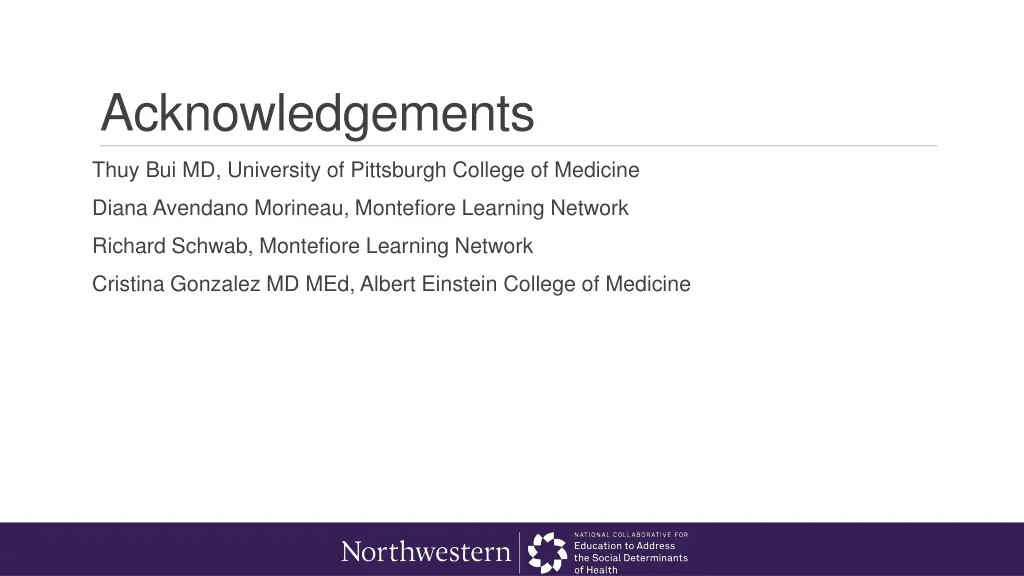 acknowledgements