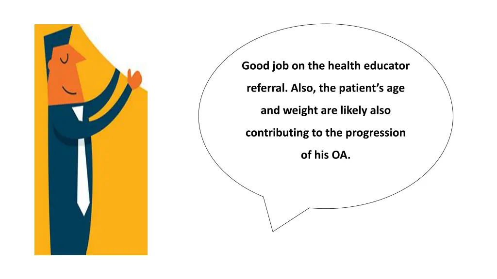 good job on the health educator