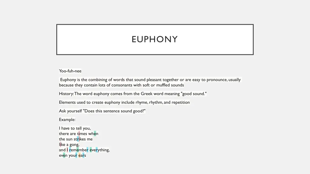 euphony