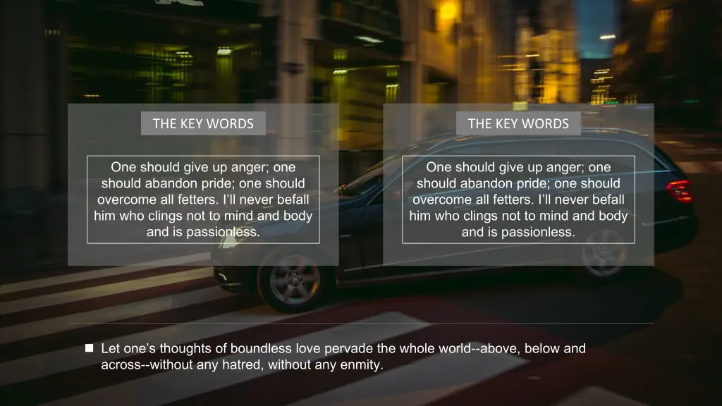 the key words