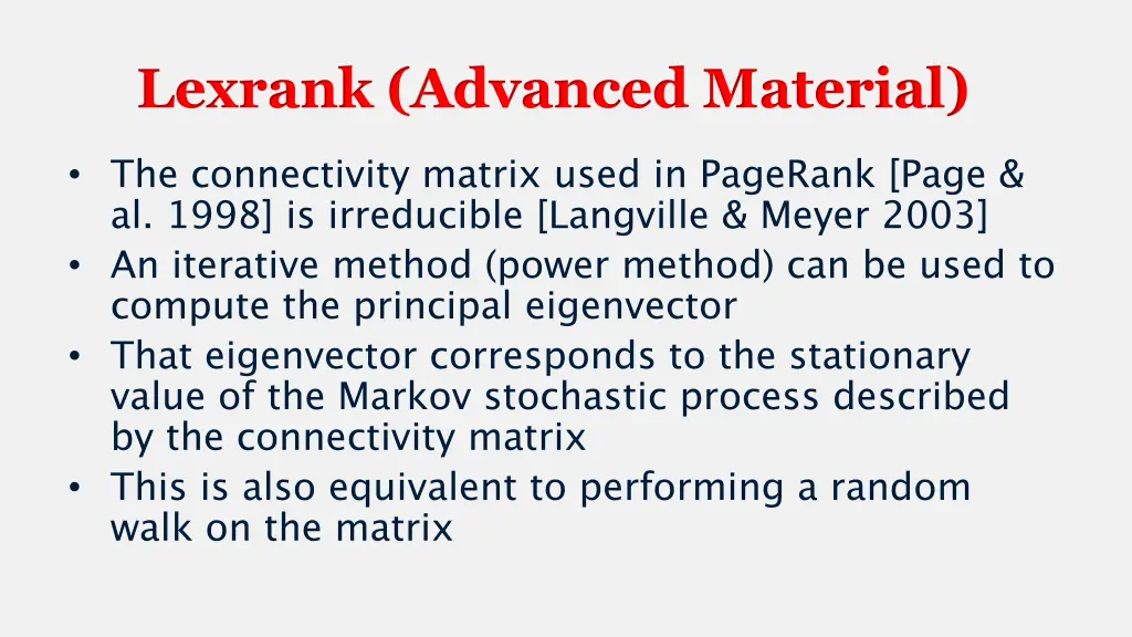 lexrank advanced material 1
