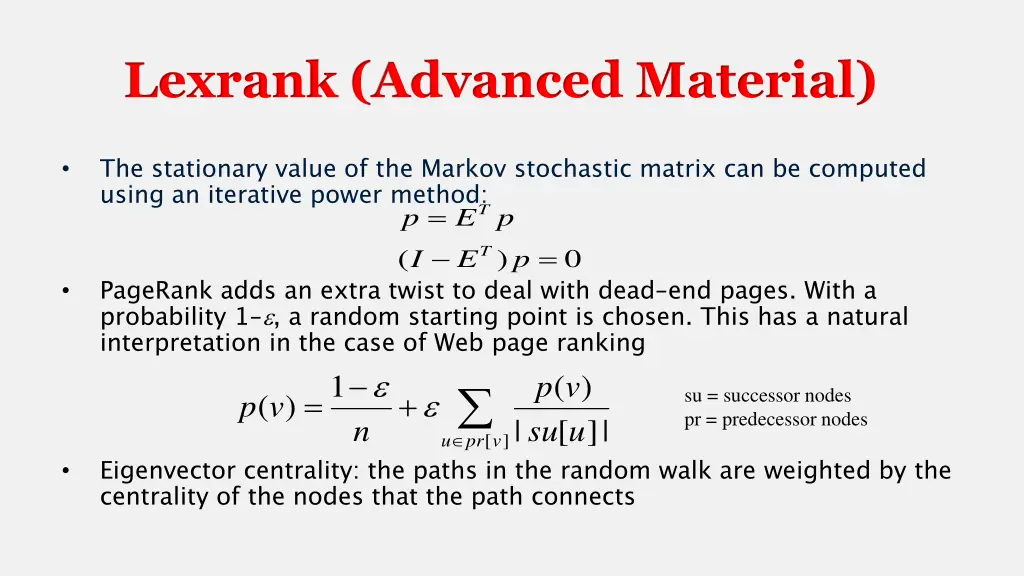 lexrank advanced material 2