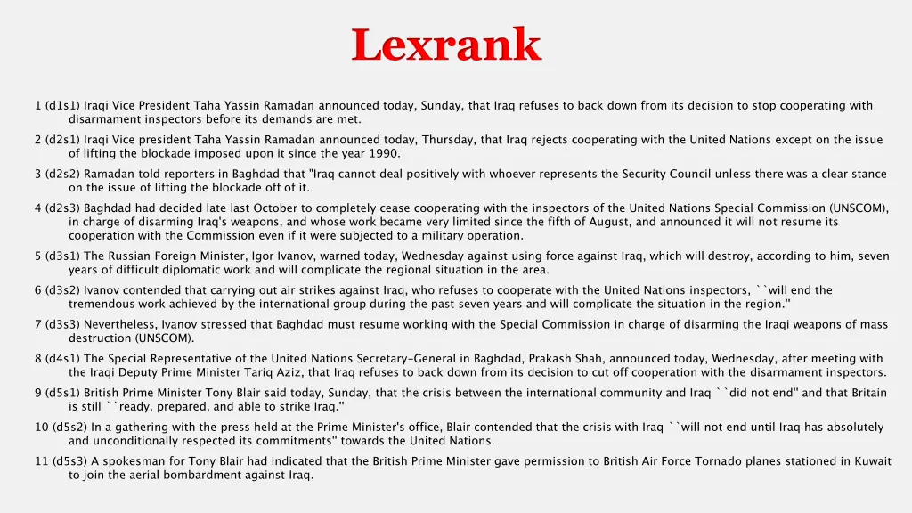 lexrank