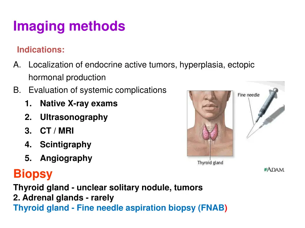 imaging methods