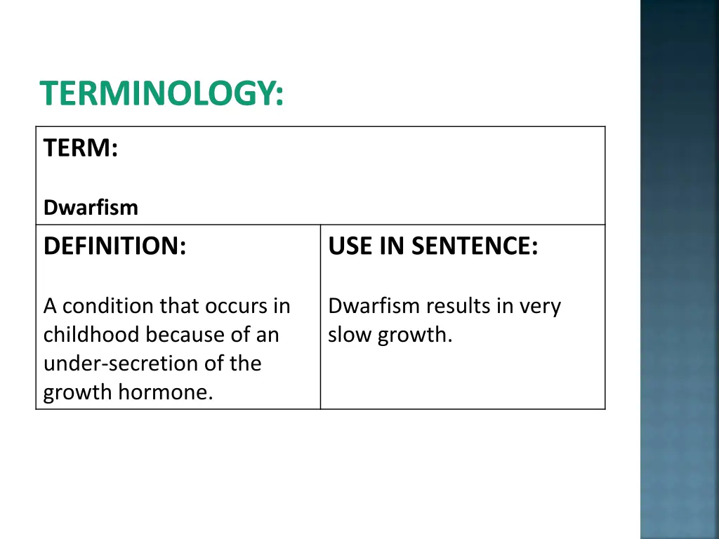 terminology 6