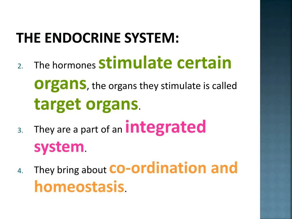 the endocrine system 4