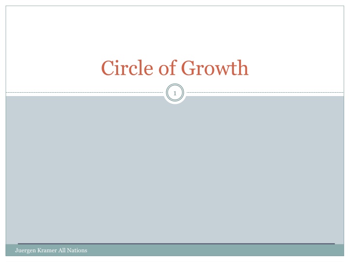 circle of growth