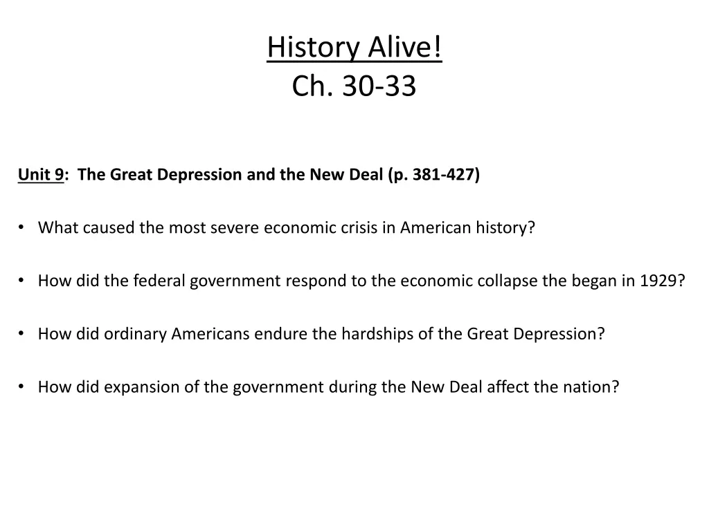 history alive ch 30 33