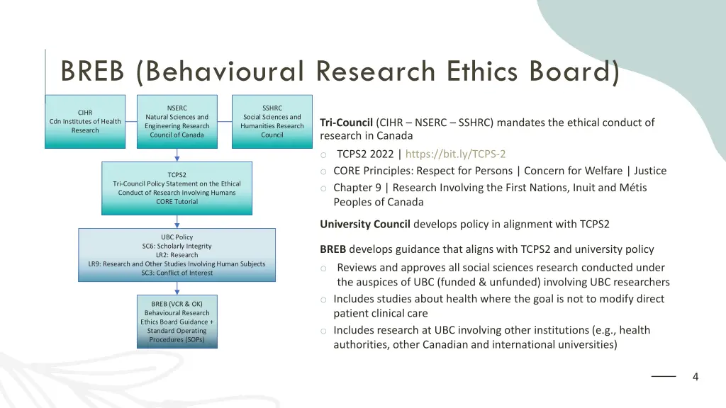 breb behavioural research ethics board