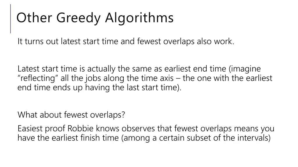 other greedy algorithms