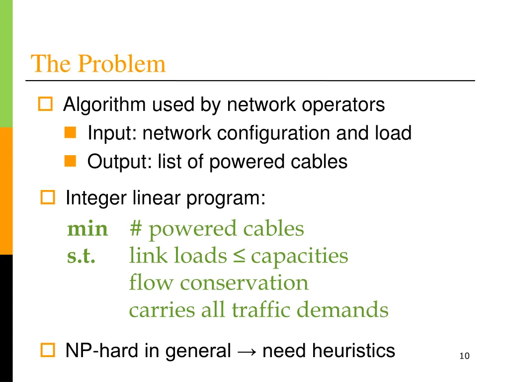 the problem 1