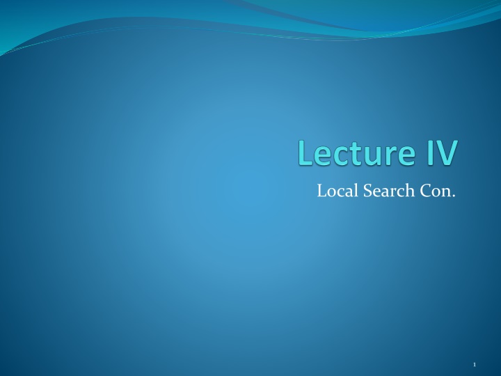 local search con
